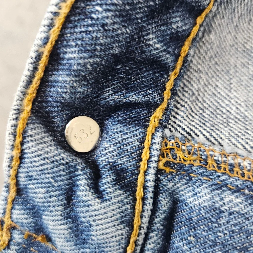 Levi's 550 Men's Blue Jeans Size 38x34 (ACTUAL 36x34) 100% Cotton Vintage 1992‎